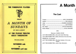 A Month of Sundays (1991)